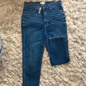 Madewell Size 31 Women’s Stovepipe Jeans in Medium Wash (New With Tags)